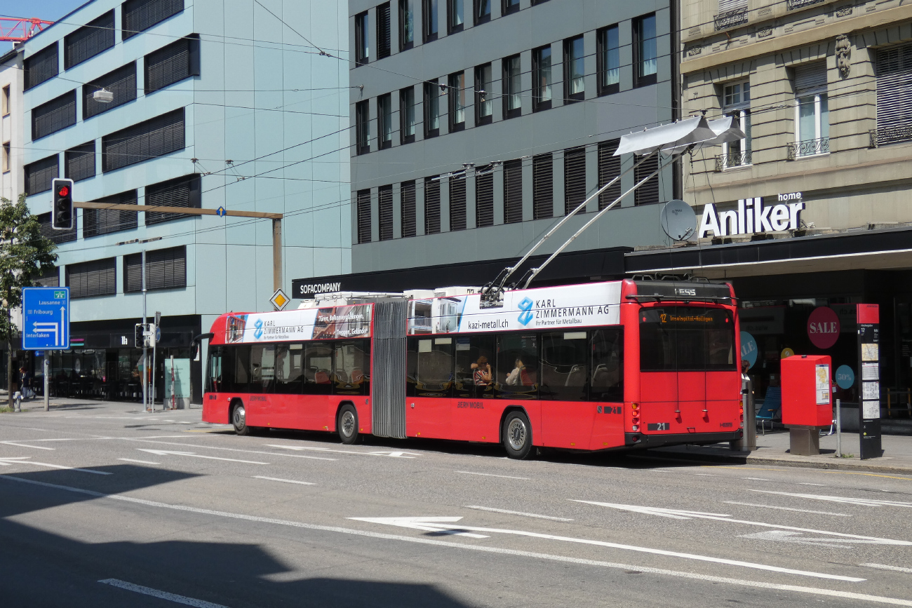 Берн, Hess SwissTrolley 5 № 21 Берн, Hess SwissTrolley 5 № 21