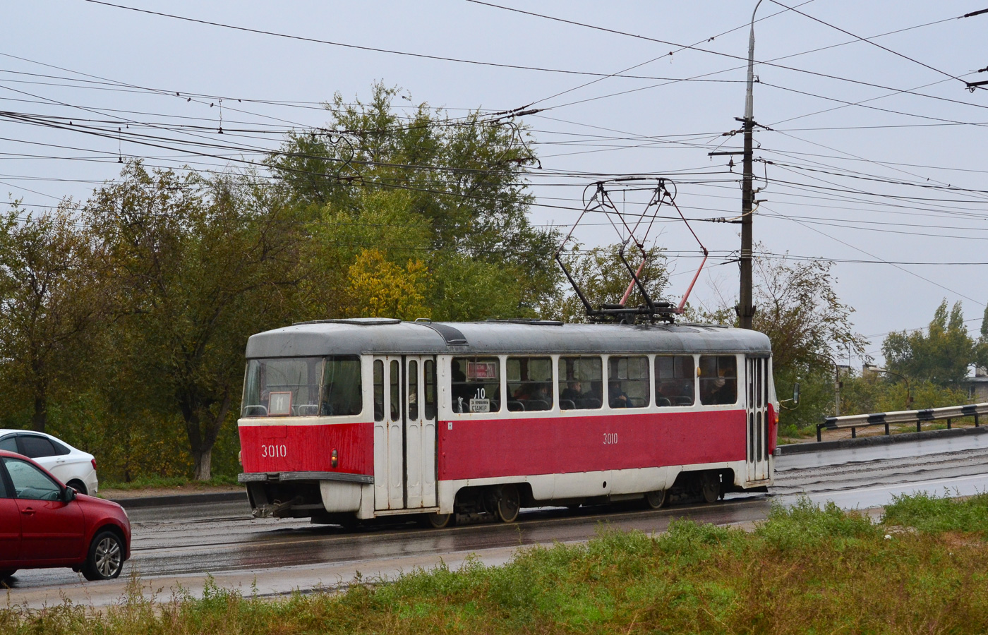 Volgograd, Tatra T3SU (2-door) N°. 3010