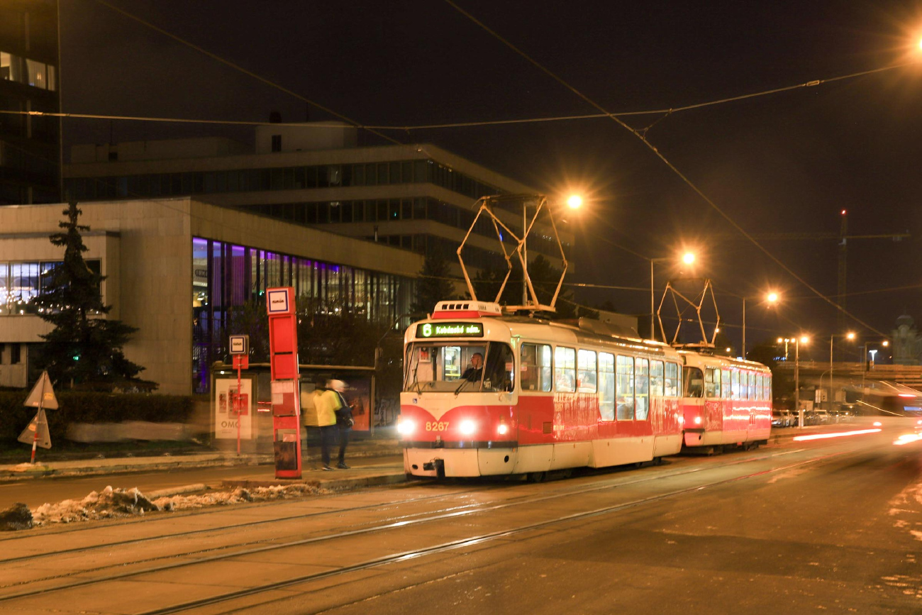 Прага, Tatra T3R.PLF № 8267