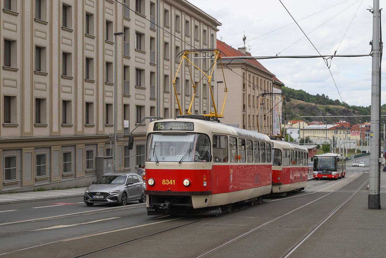 Прага, Tatra T3R.P № 8341