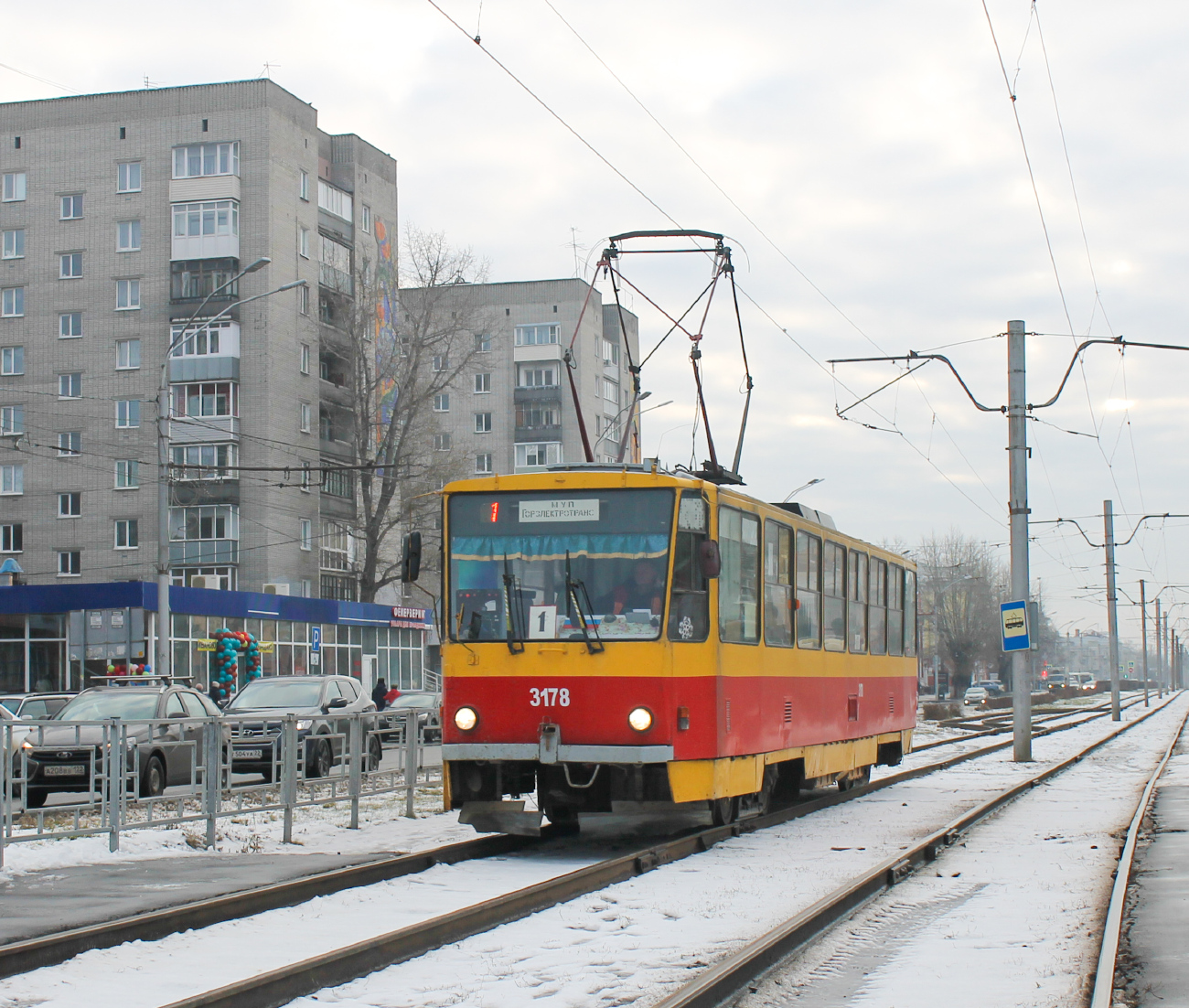 Барнаул, Tatra T6B5SU № 3178