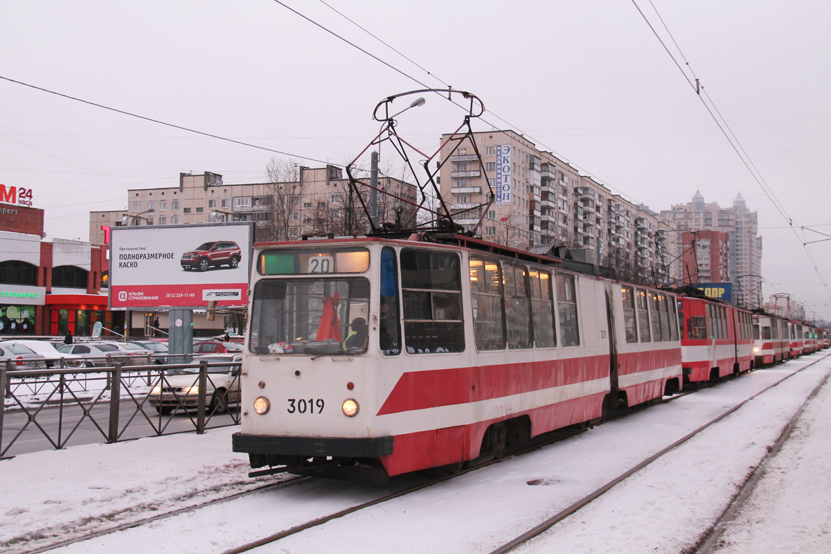 Санкт-Петербург, ЛВС-86К № 3019; Санкт-Петербург — Происшествия