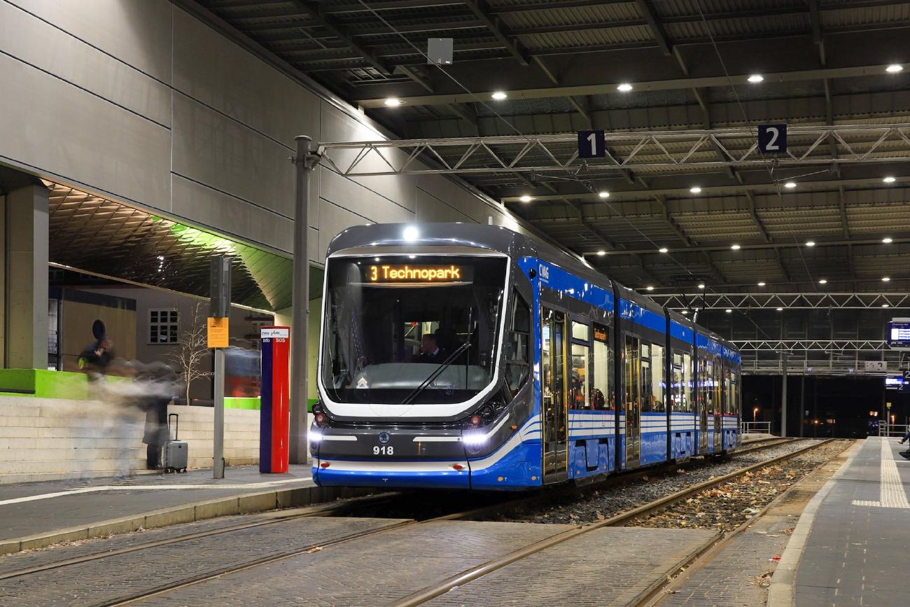 Chemnitz, Škoda 35T ForCity Classic № 918