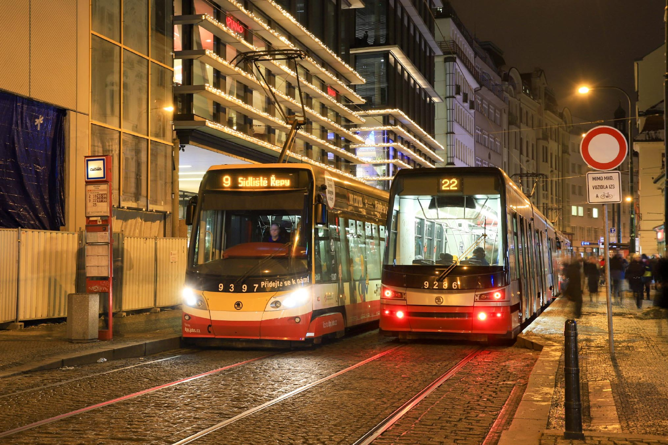 Прага, Škoda 15T3 ForCity Alfa Praha № 9286