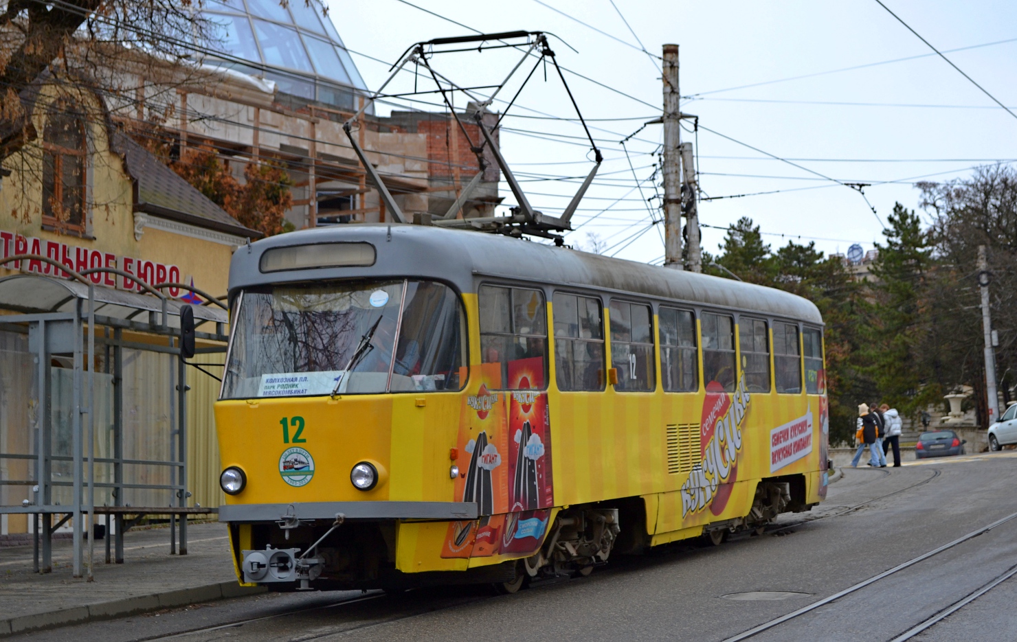 Пятигорск, Tatra T4D № 12