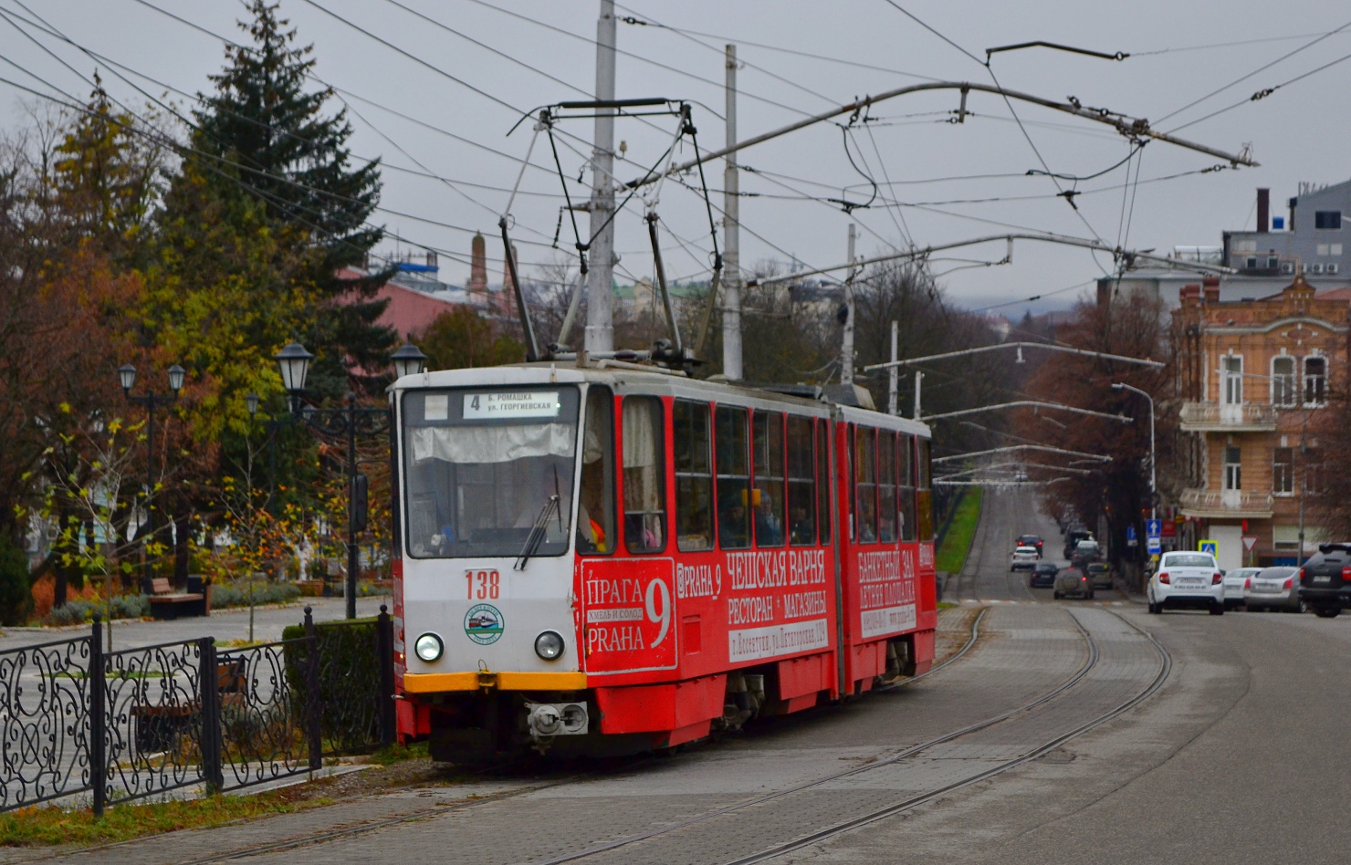 Пятигорск, Tatra KT4SU № 138