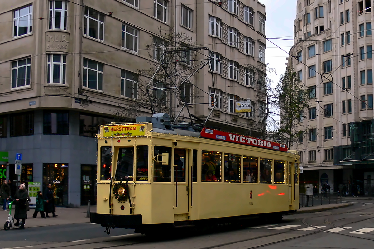 Antwerpen, SNCV Standard wooden motor car № 9994