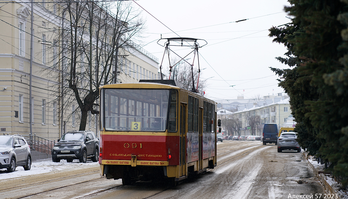 Орёл, Tatra T6B5SU № 091