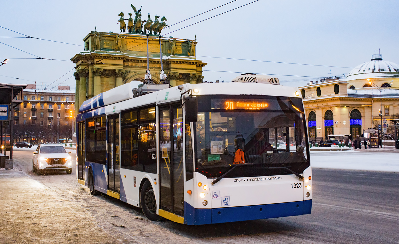 Sankt Peterburgas, Trolza-5265.00 “Megapolis” nr. 1323