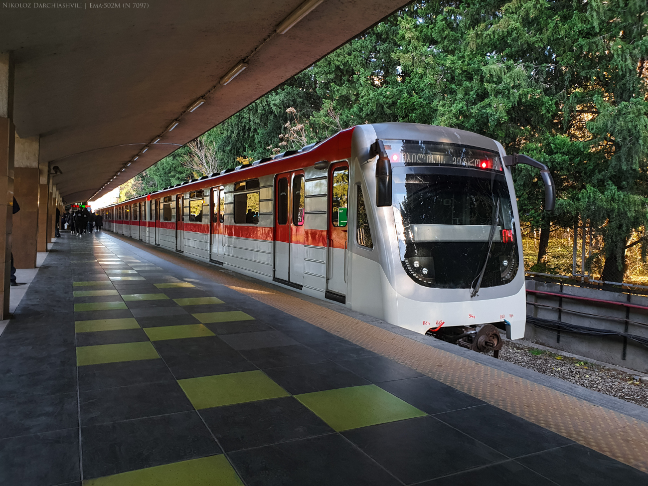 Тбилиси, Ема-502М (ЗРЭПС) № 7097
