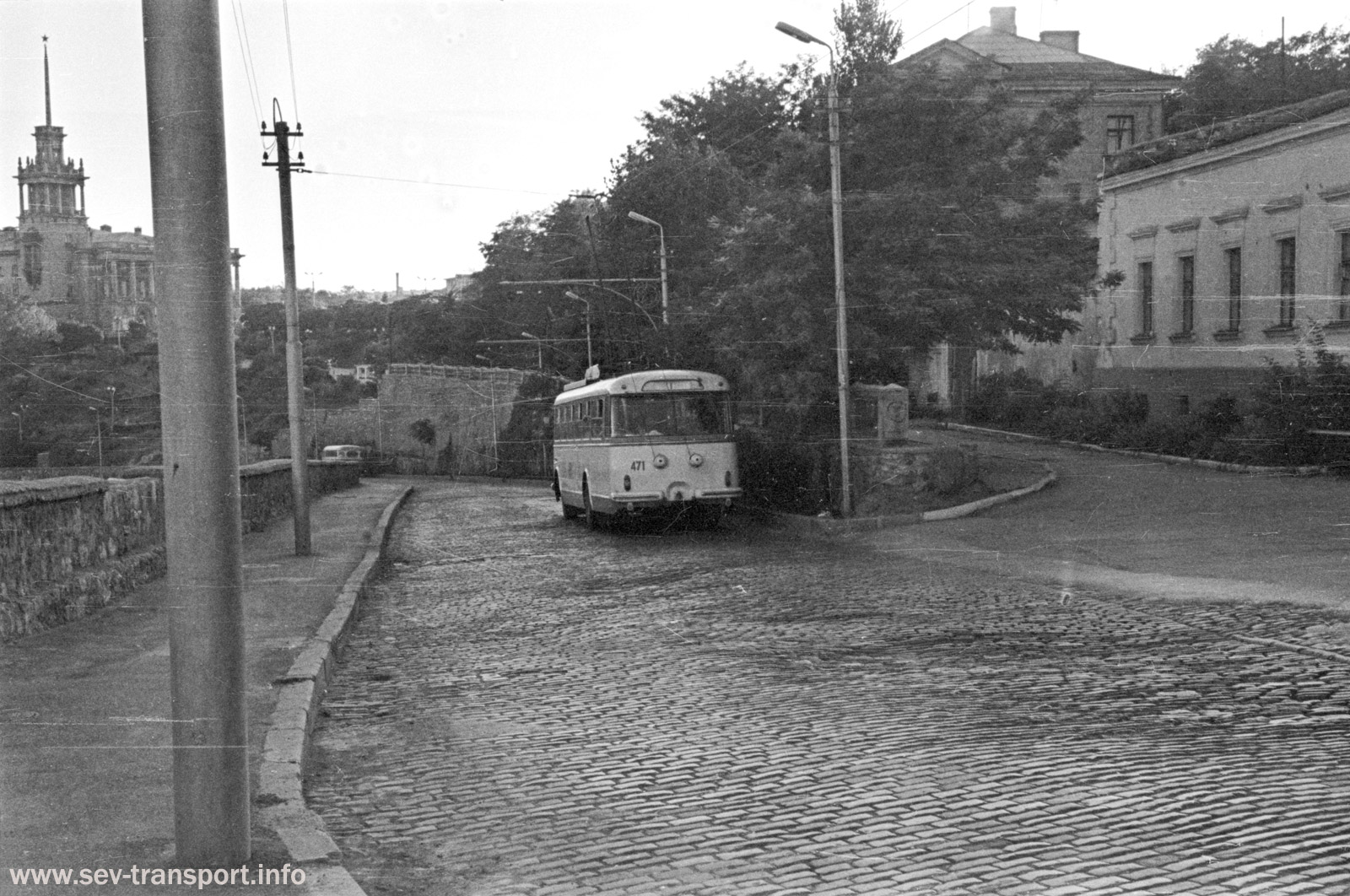 Севастополь, Škoda 9Tr16 № 471; Севастополь — Исторические фотографии троллейбусов