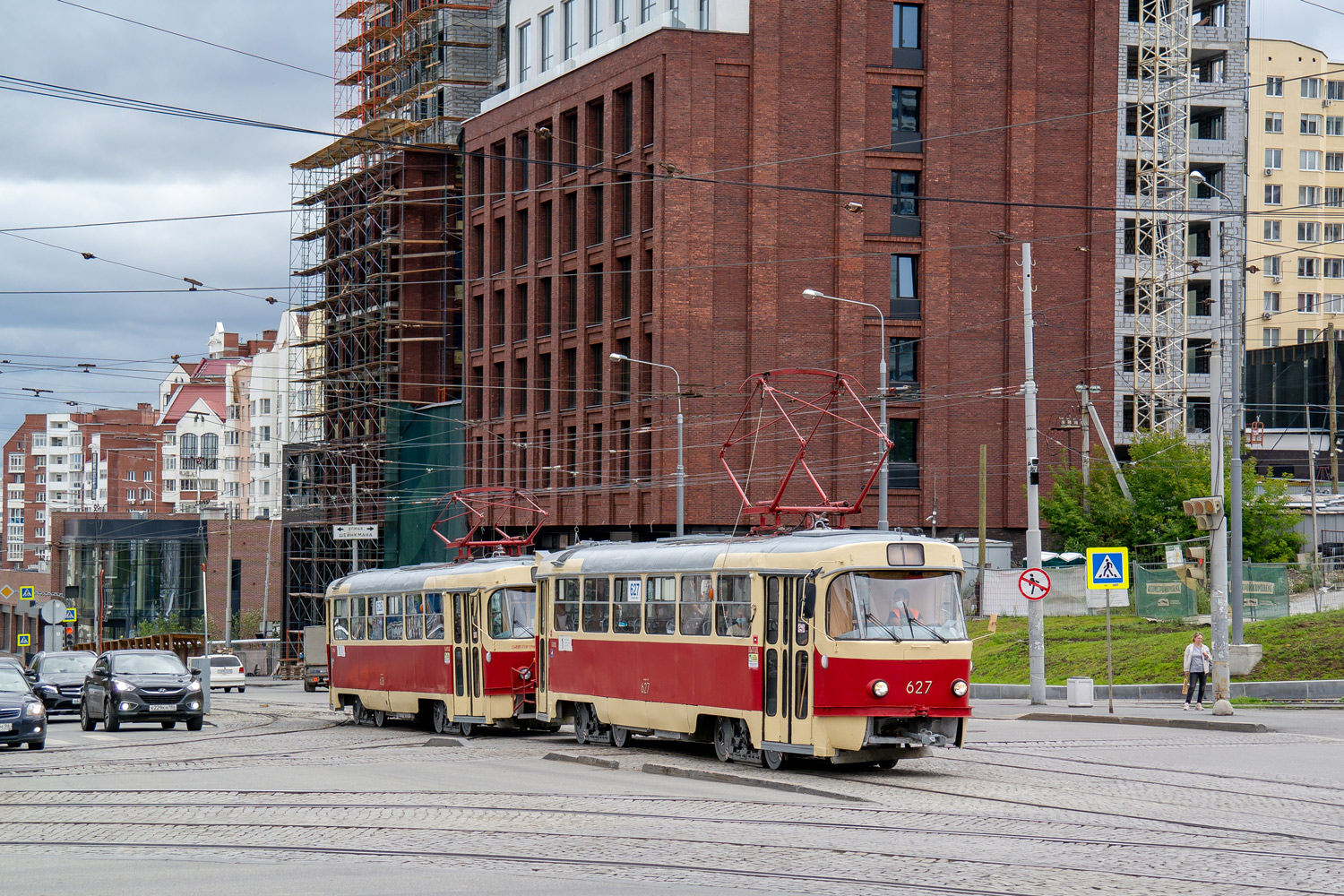 Jekaterinburg, Tatra T3SU (2-door) № 627