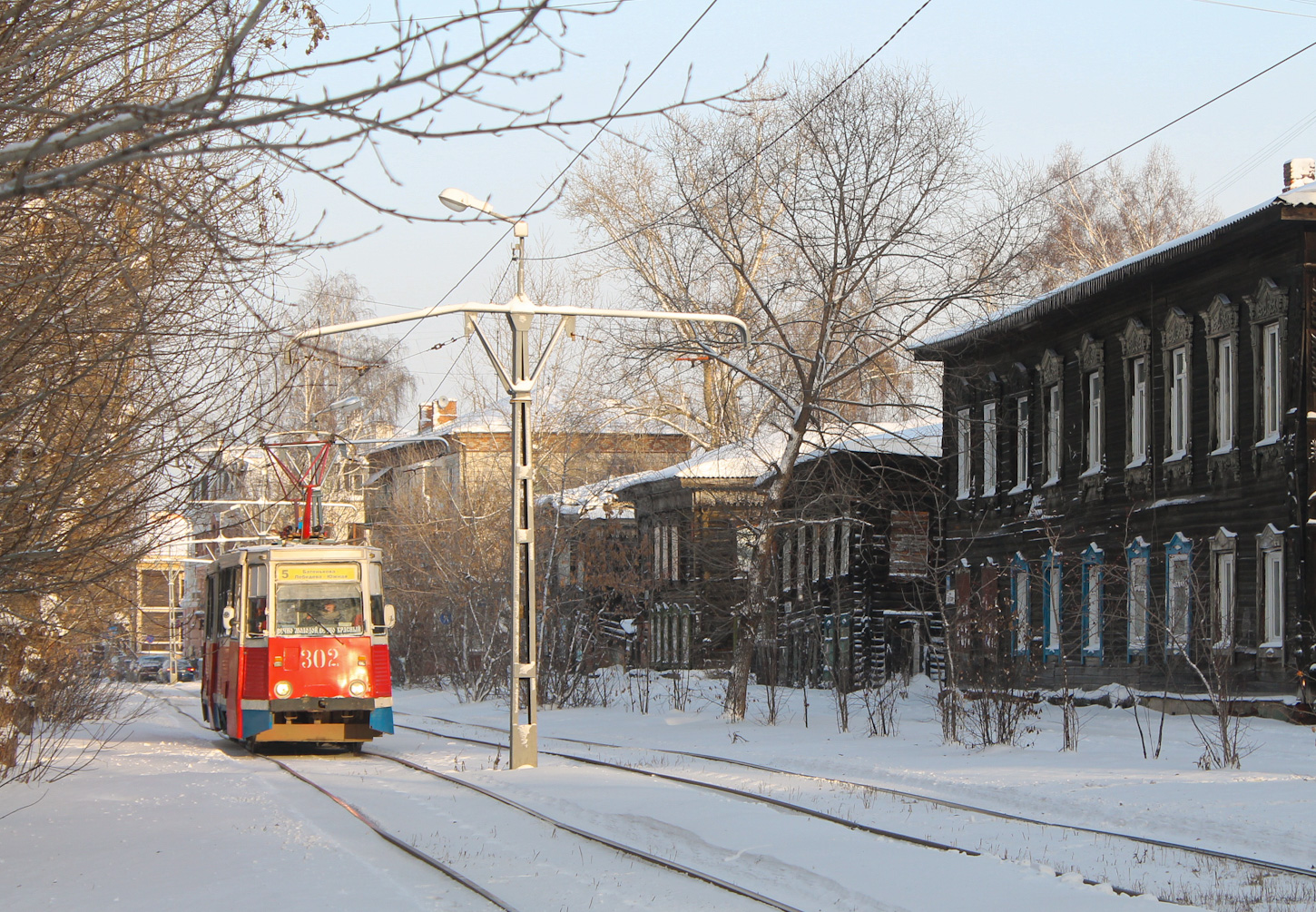 Томск, 71-605 (КТМ-5М3) № 302