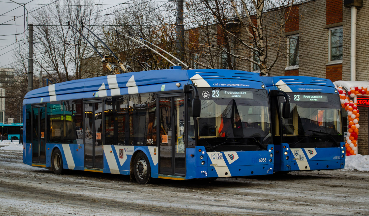 Санкт-Петербург, Тролза-5265.08 «Мегаполис» № 6058