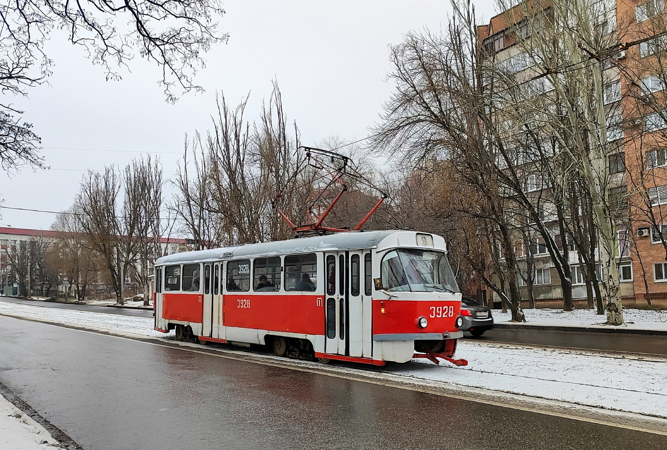 Донецк, Tatra T3SU № 3928