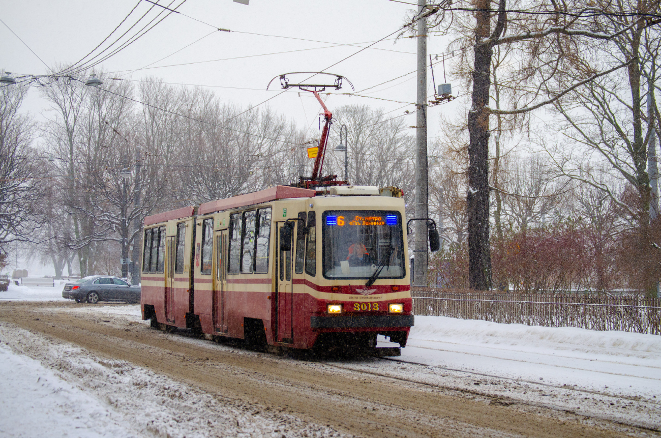 Санкт-Петербург, ЛВС-86М2 № 3013