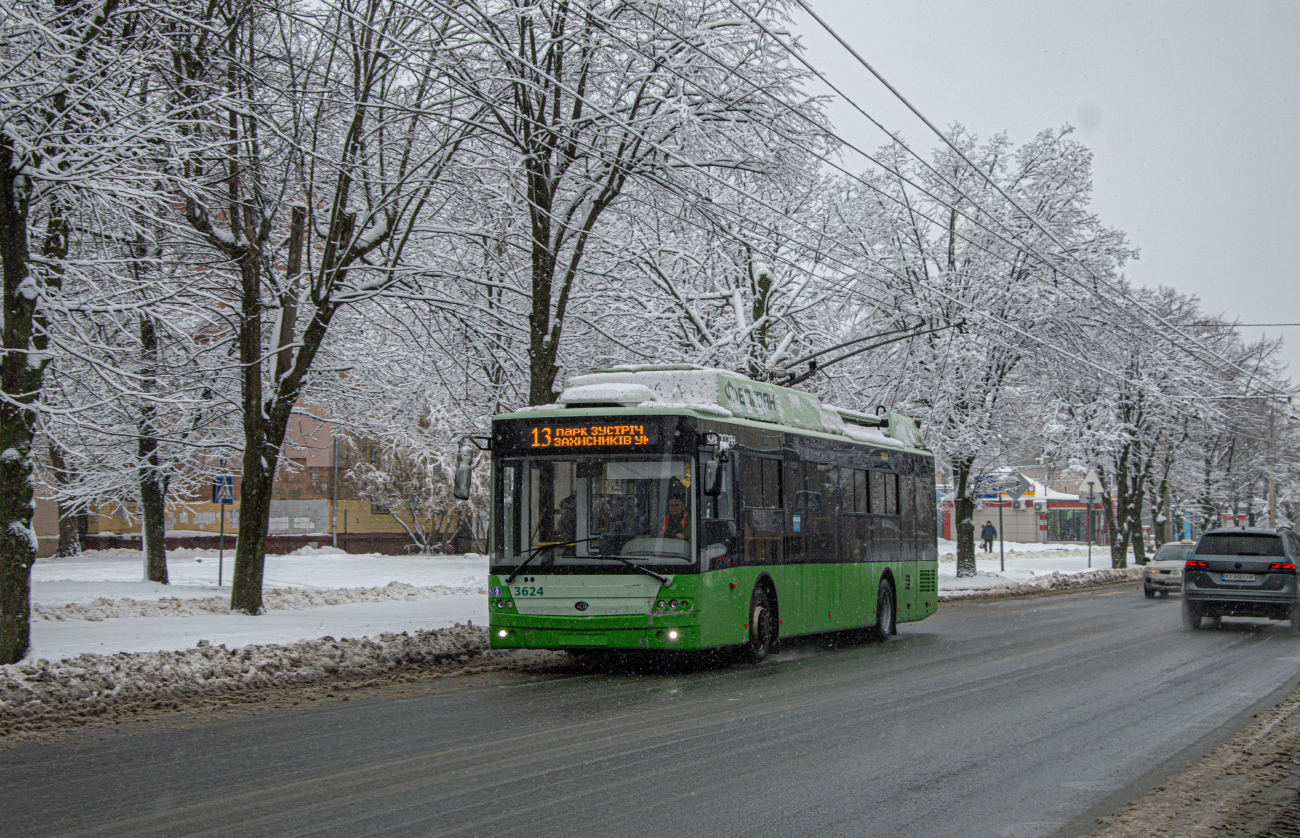 Харьков, Богдан Т70117 № 3624