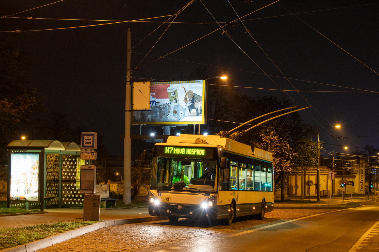 Plzeň, Škoda 24Tr Irisbus Citelis č. 505