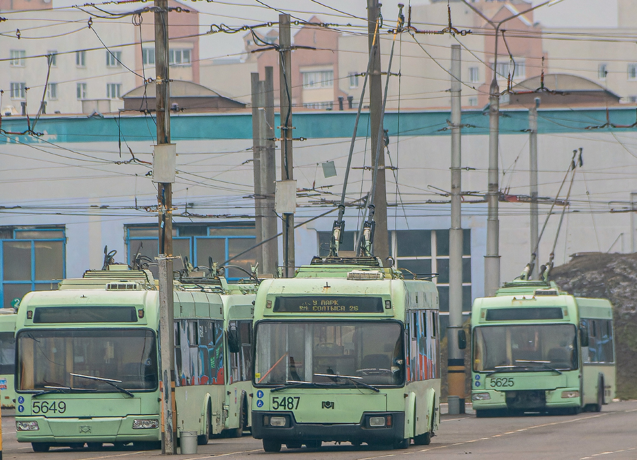 Минск, БКМ 321 № 5487