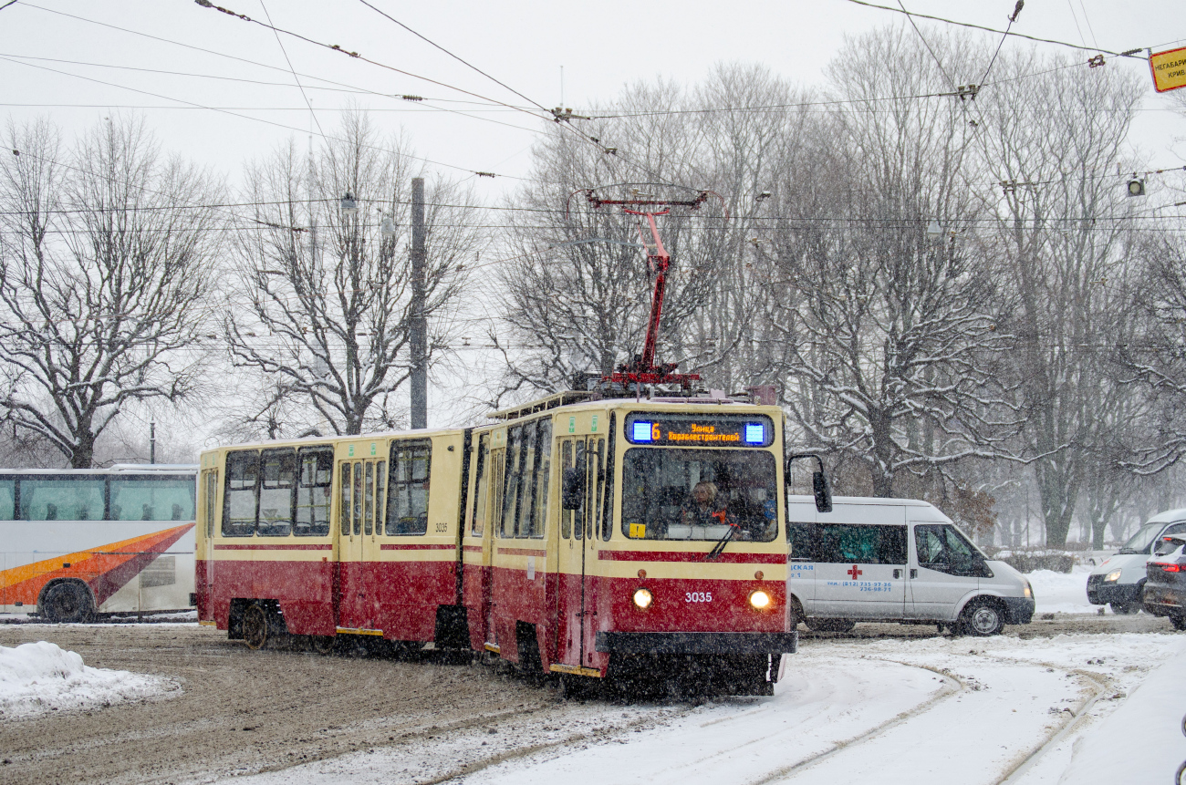 Санкт-Петербург, ЛВС-86К № 3035 Санкт-Петербург, ЛВС-86К № 3035