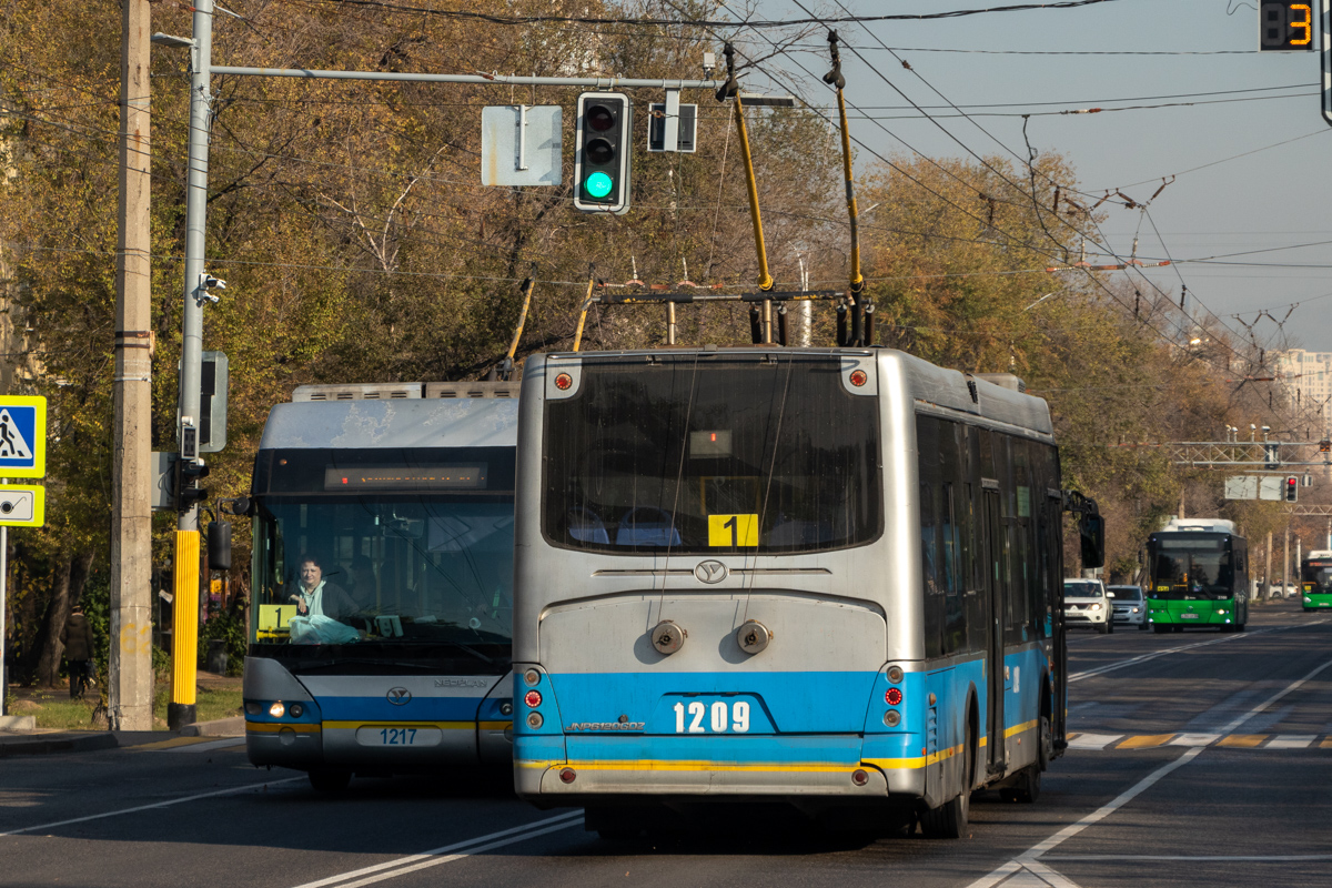 Алматы, YoungMan JNP6120GDZ (Neoplan Kazakhstan) № 1209