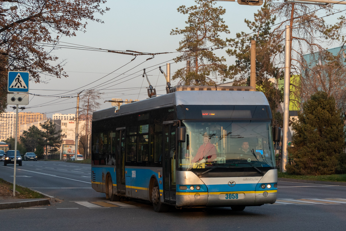 Алмати, YoungMan JNP6120GDZ (Neoplan Kazakhstan) № 3058