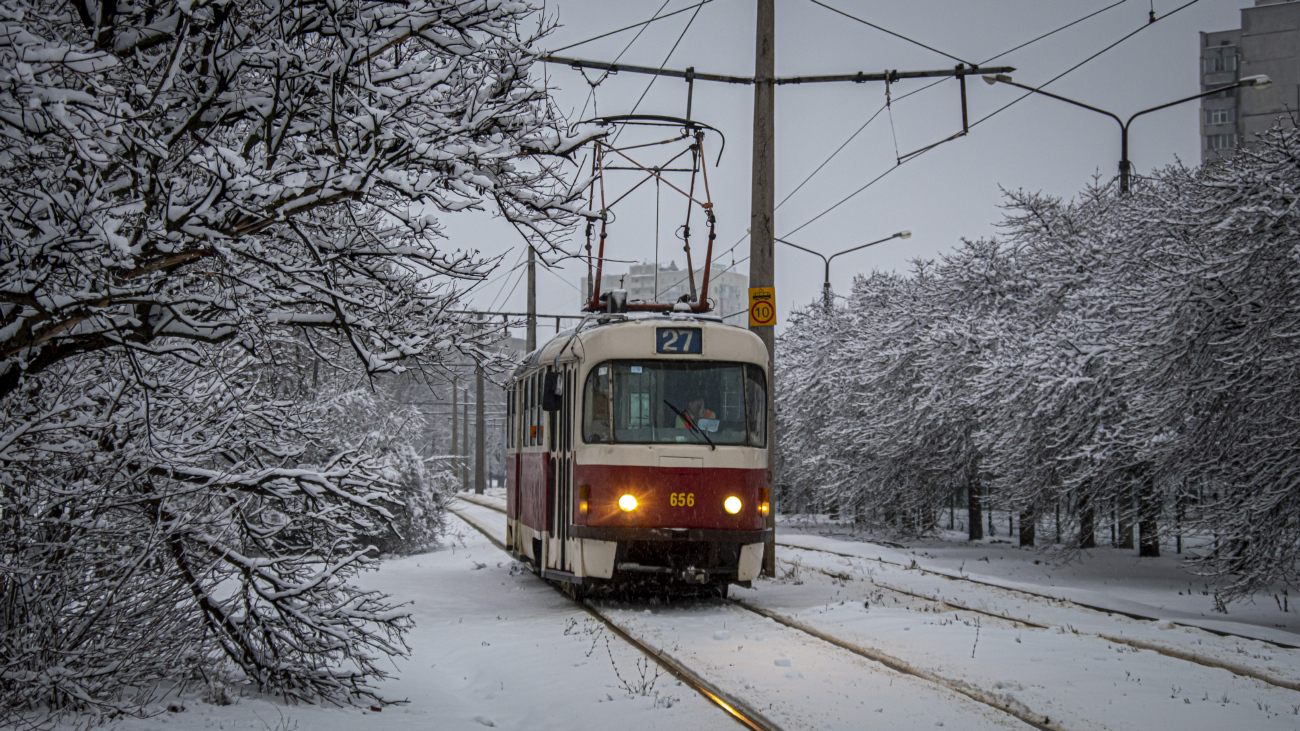 Харьков, Tatra T3 № 656