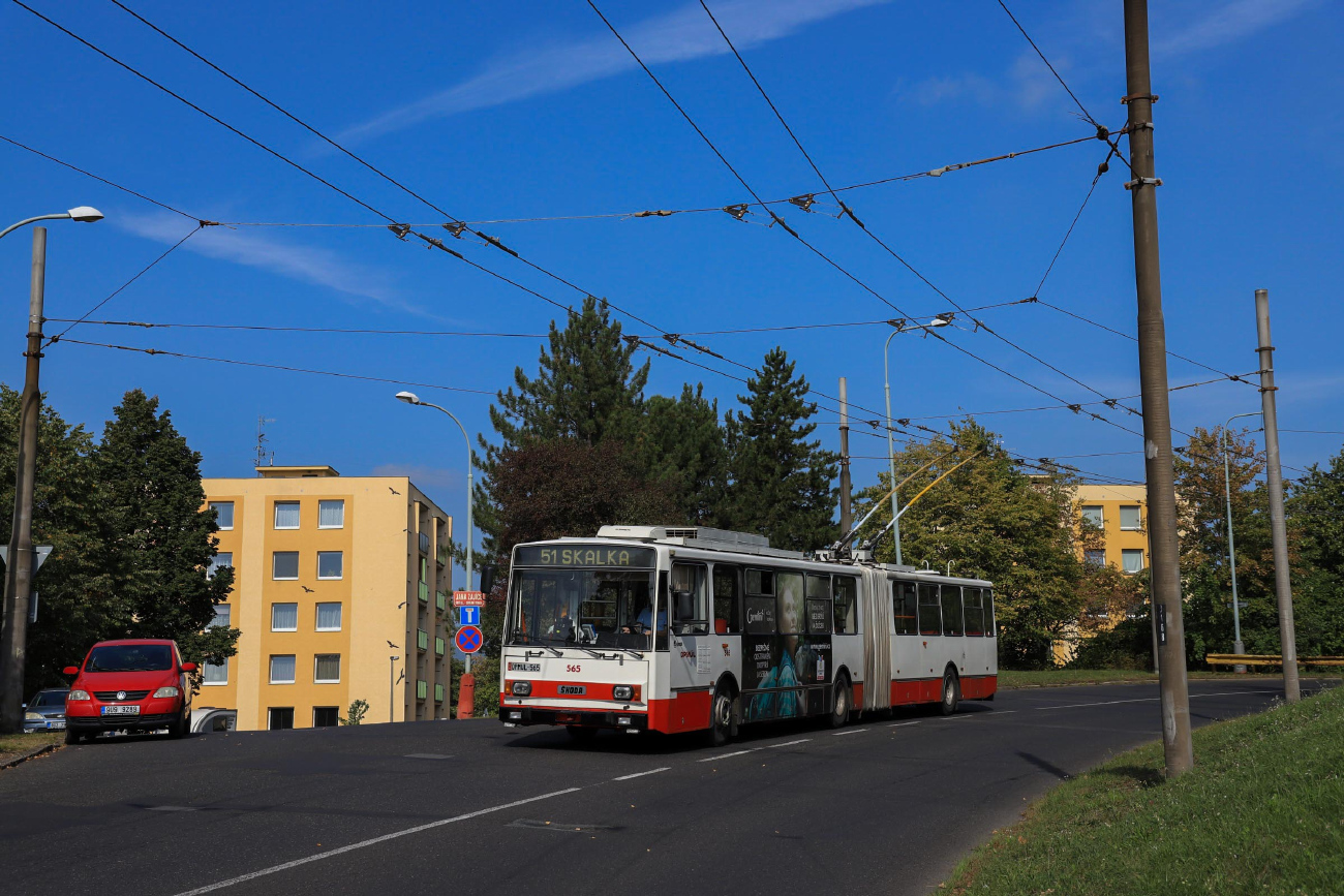 Aussig-sur-Elbe, Škoda 15Tr13/6M N°. 565
