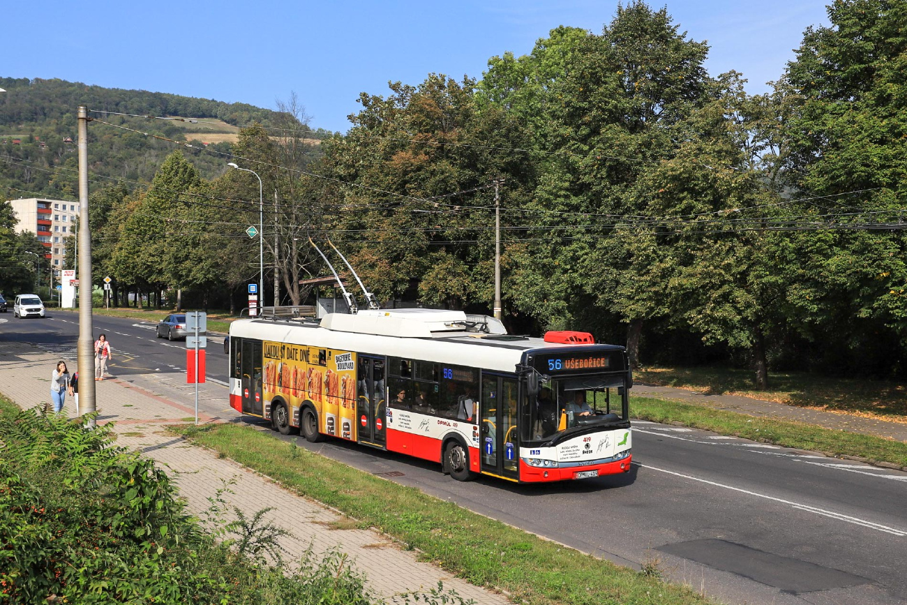 Ústí nad Labem, Škoda 28Tr Solaris III č. 419 Ústí nad Labem, Škoda 28Tr Solaris III č. 419
