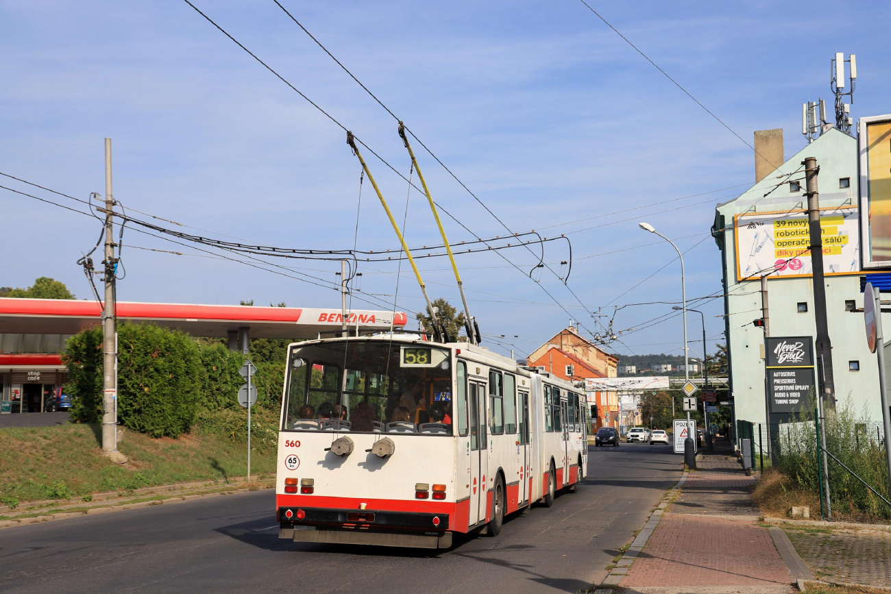 Усти-над-Лабем, Škoda 15Tr13/6M № 560