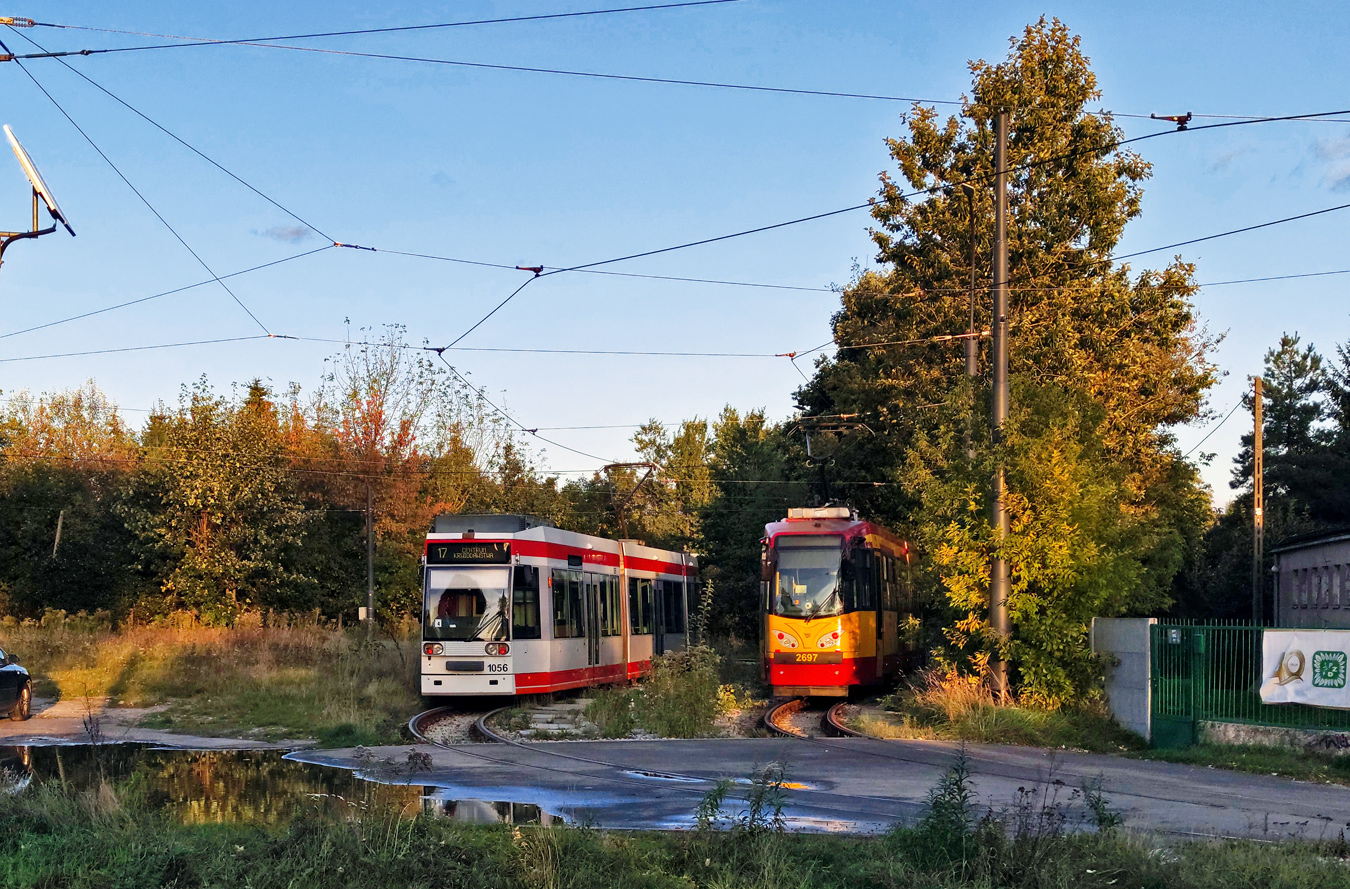 Лодзь, Duewag MGT6D № 1056