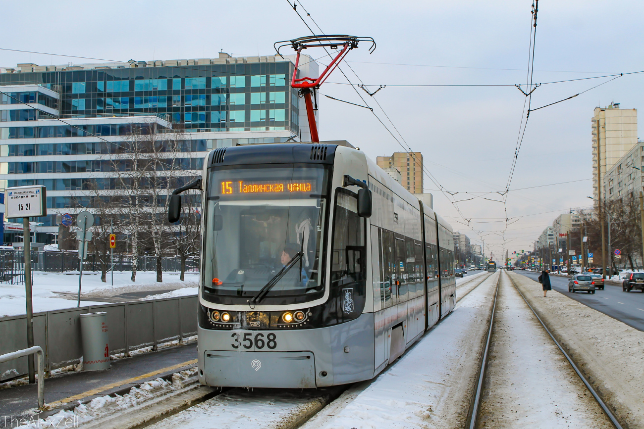 Москва, 71-414 (Pesa Fokstrot) № 3568 Москва, 71-414 (Pesa Fokstrot) № 3568