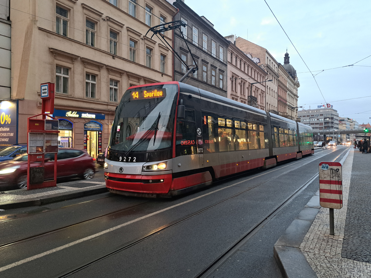 Прага, Škoda 15T3 ForCity Alfa Praha № 9272