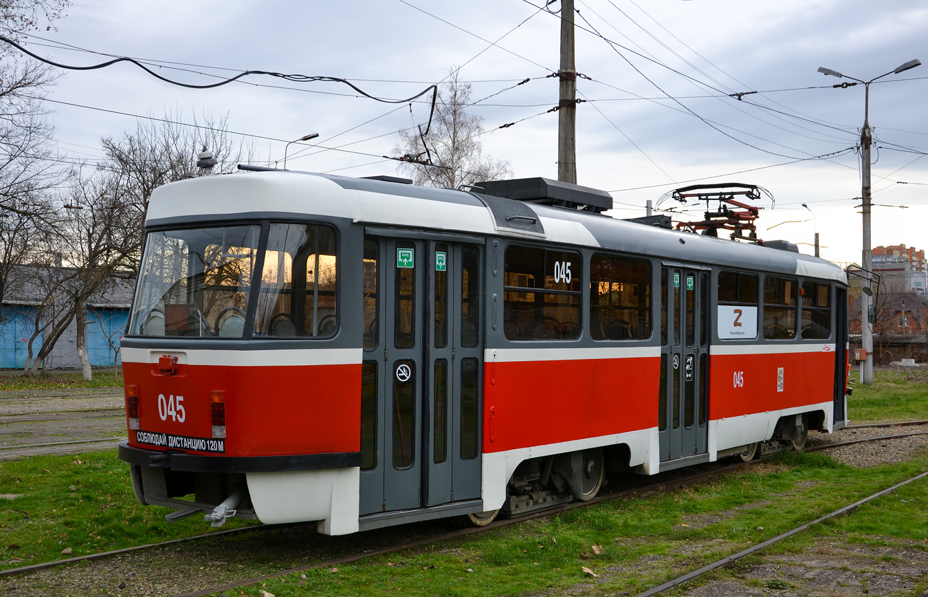 Краснодар, Tatra T3SU КВР ТМЗ № 045