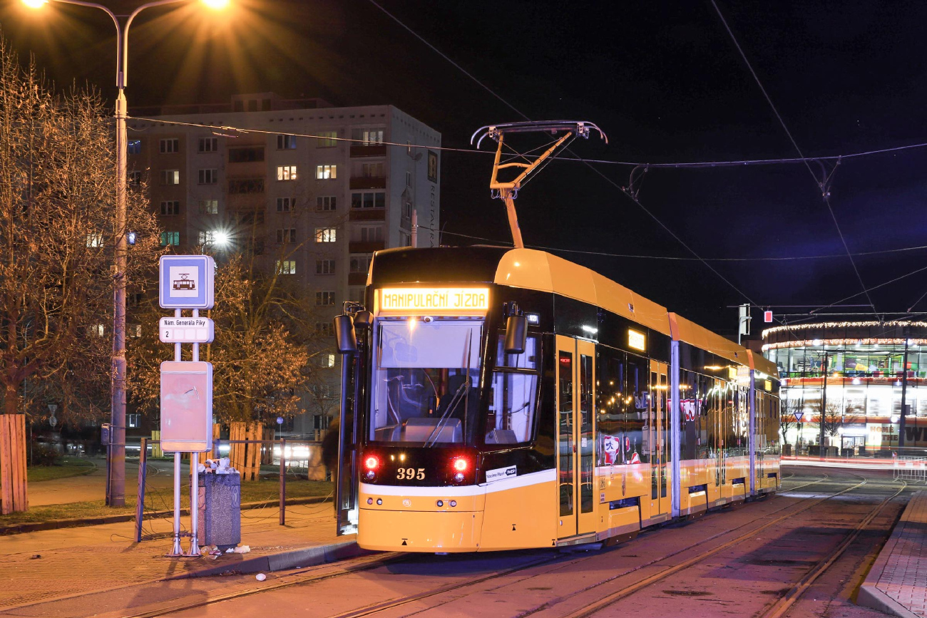 Plzeň, Škoda 40T ForCity Smart # 395