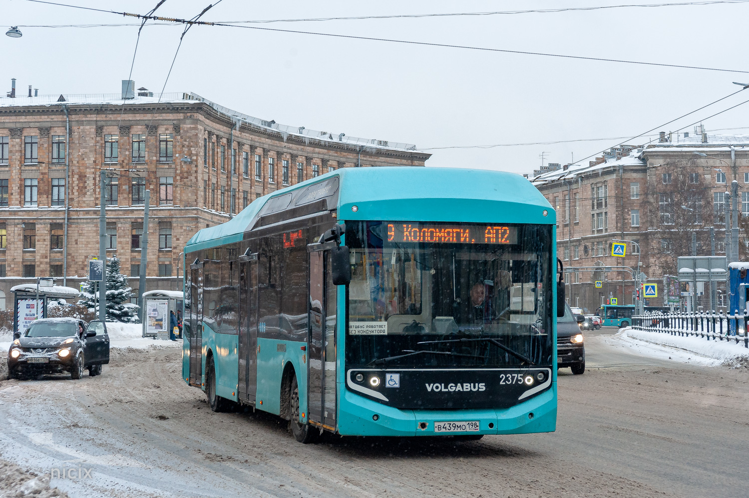 Saint-Pétersbourg, Volgabus-5270.E0 N°. 2375 Saint-Pétersbourg, Volgabus-5270.E0 N°. 2375