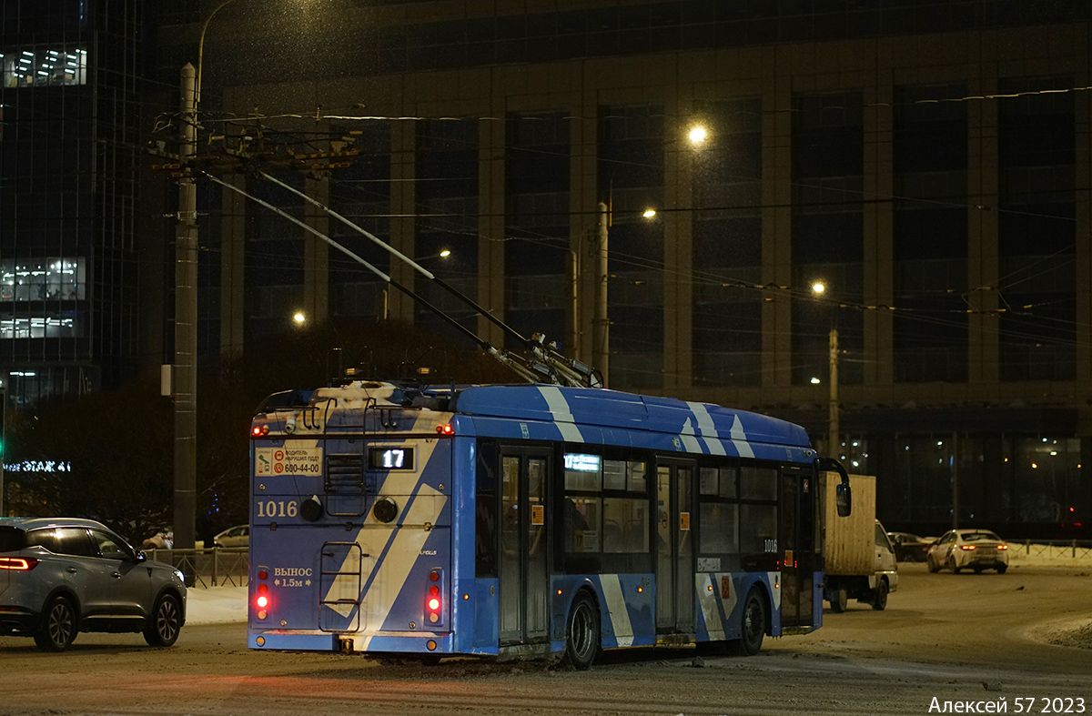 Санкт-Петербург, Тролза-5265.08 «Мегаполис» № 1016