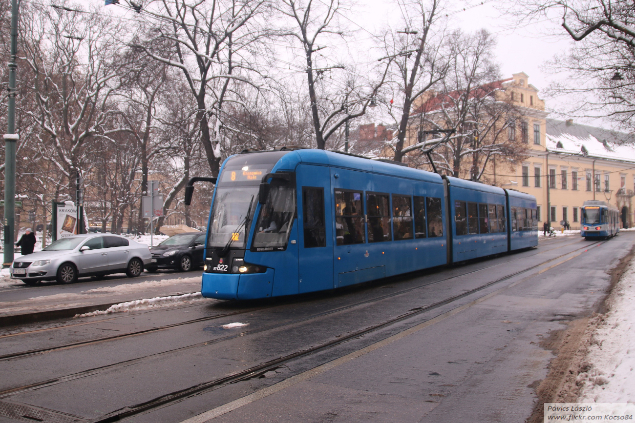 Краков, Bombardier NGT8 № RY822