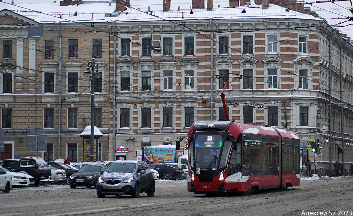Санкт-Петербург, 71-923М «Богатырь-М» № 7811