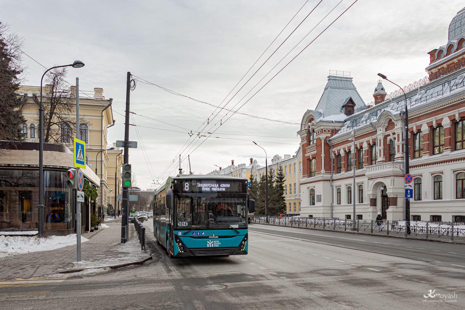 Казань, МАЗ-303Т22 № 1014