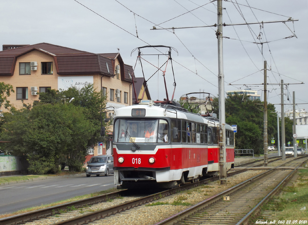 Краснодар, Tatra T3SU КВР ТРЗ № 018