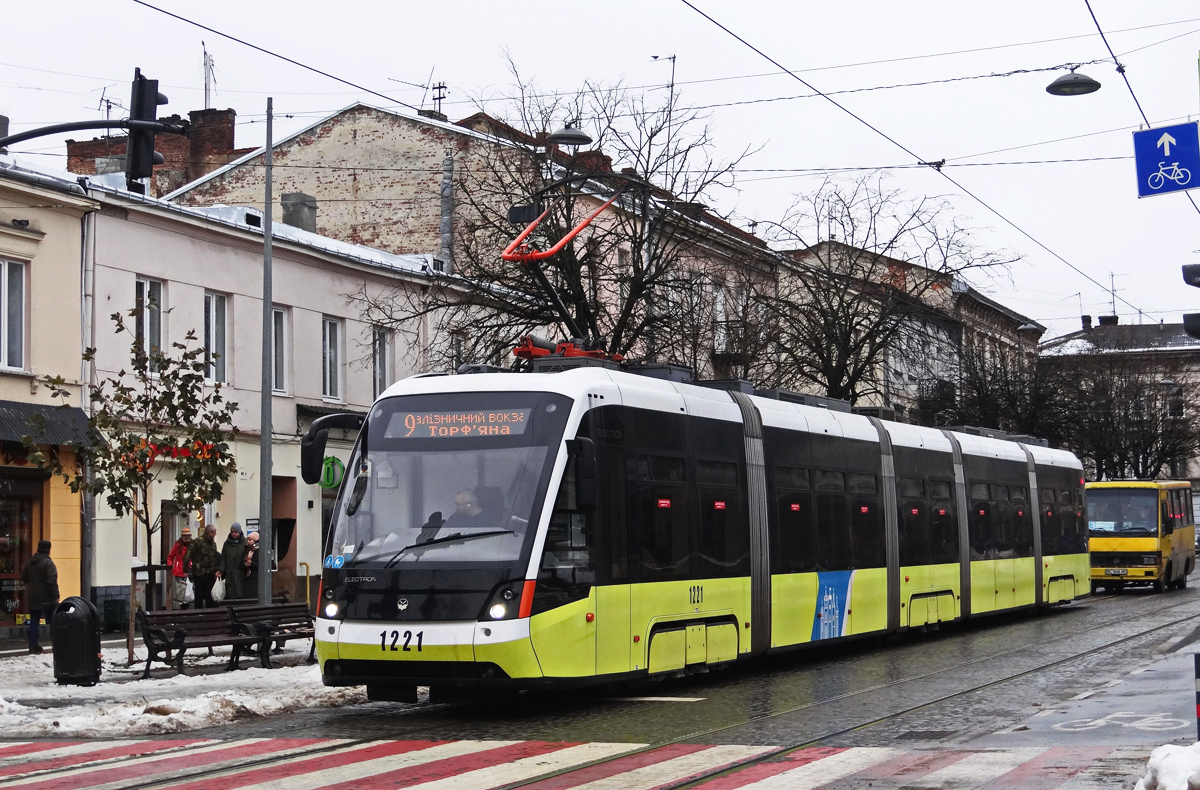 Львов, Electron T5L64 № 1221