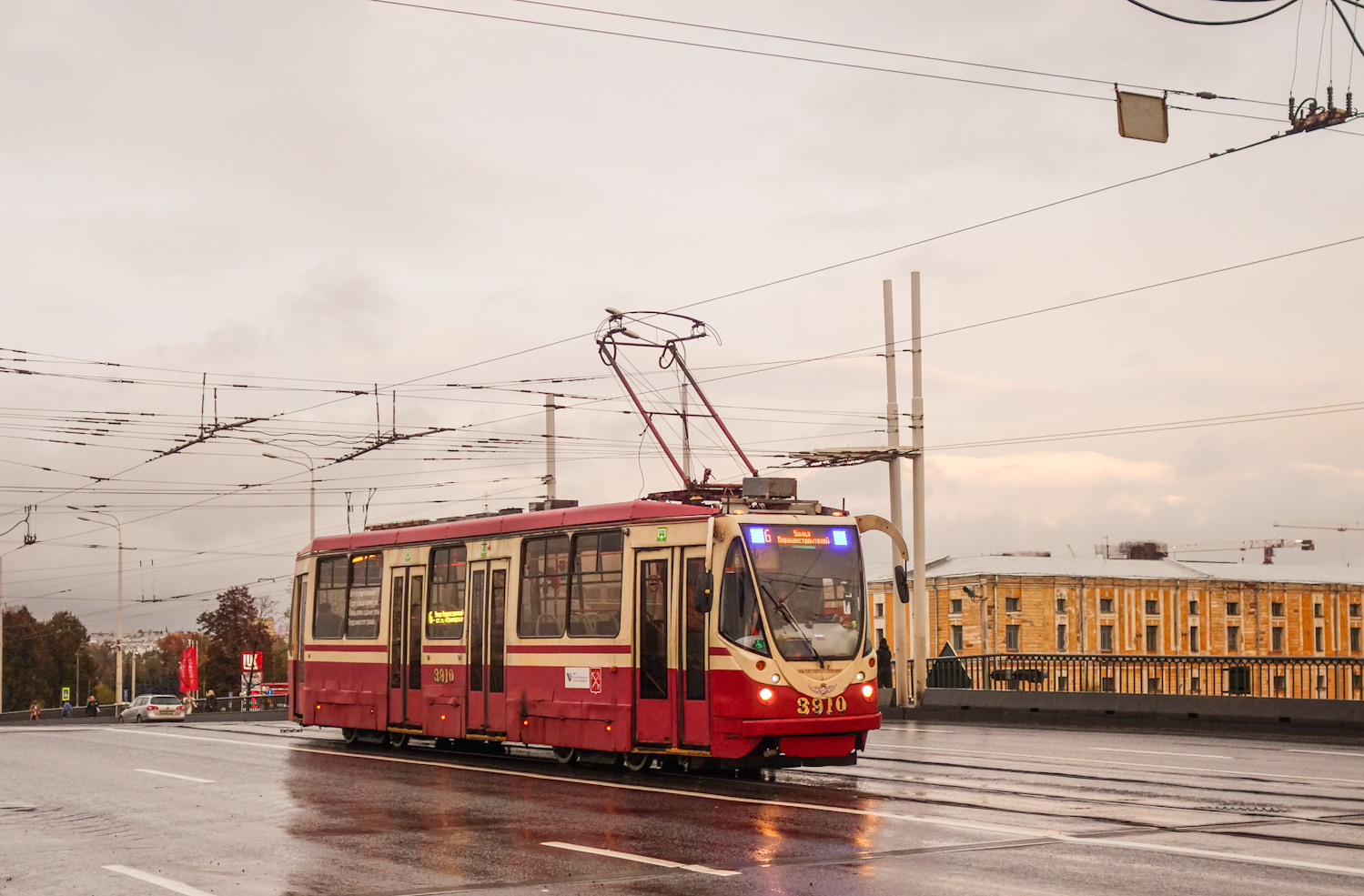 Санкт-Петербург, 71-134А (ЛМ-99АВН) № 3910