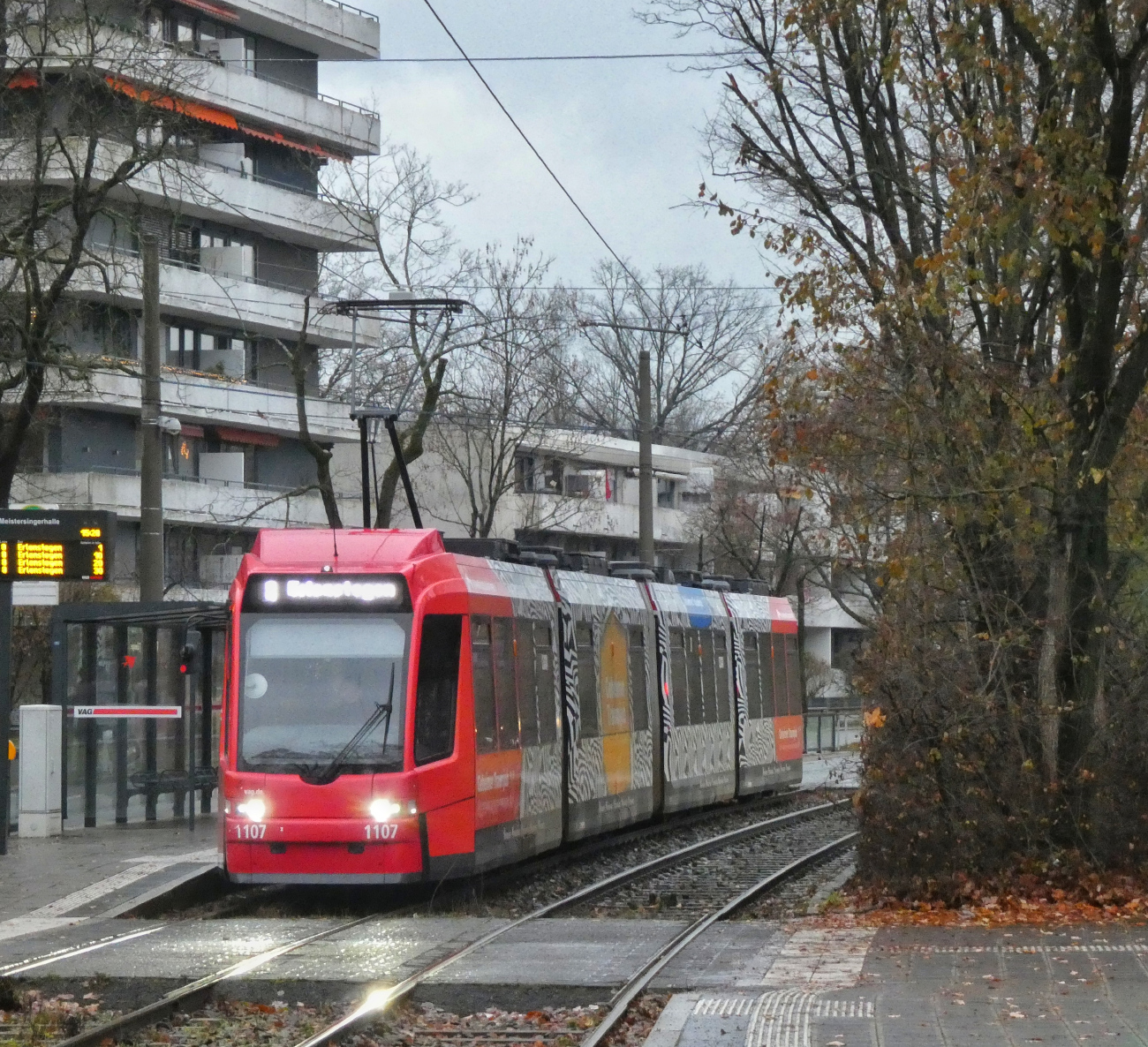 Нюрнберг, Adtranz GT8N2 № 1107