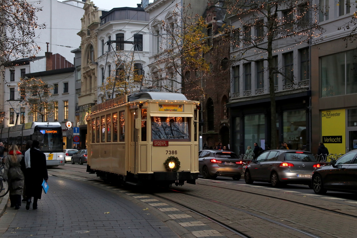 Антверпен, CGTA 4-axle motor car № 7386
