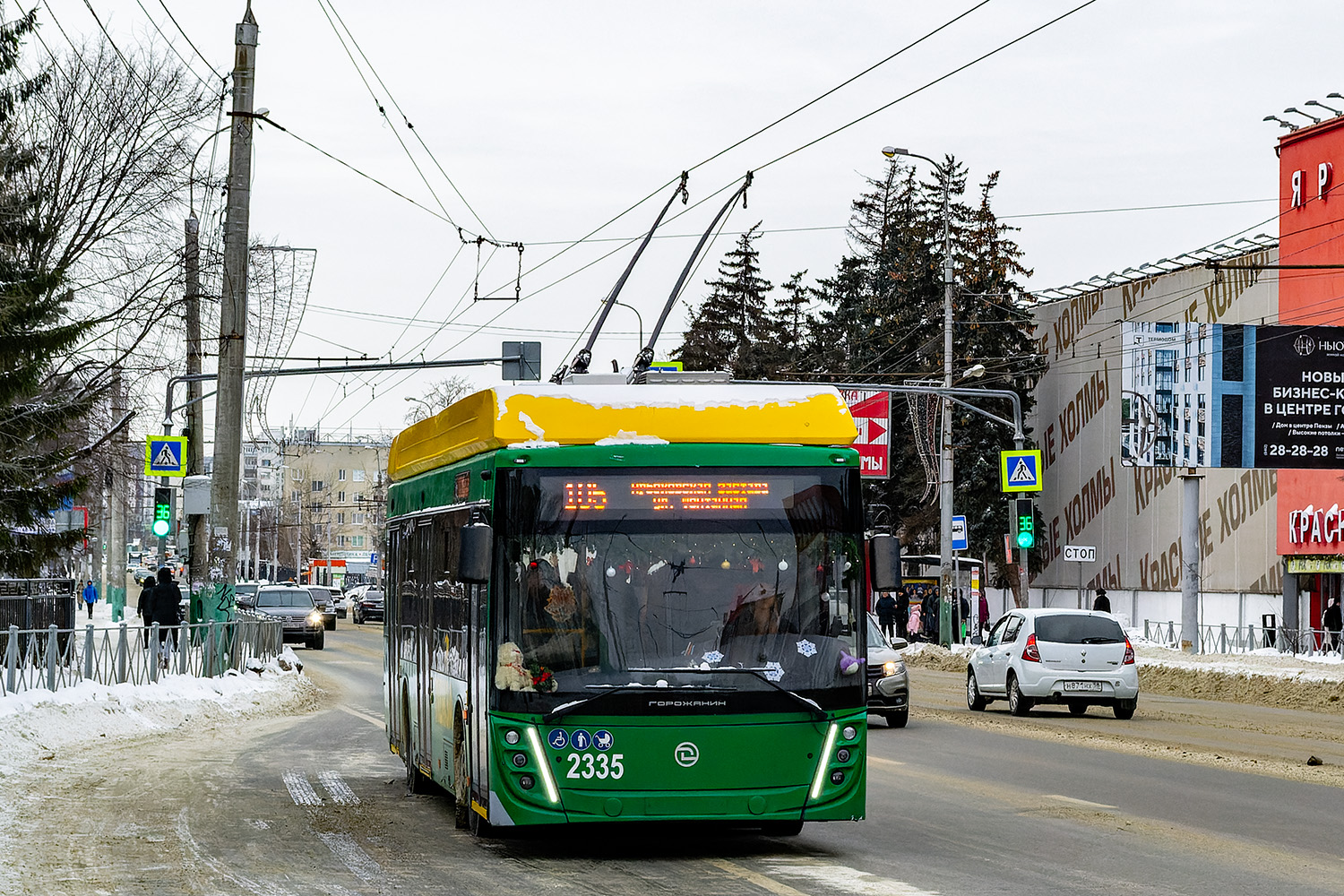 Пенза, УТТЗ-6241.01 «Горожанин» № 2335