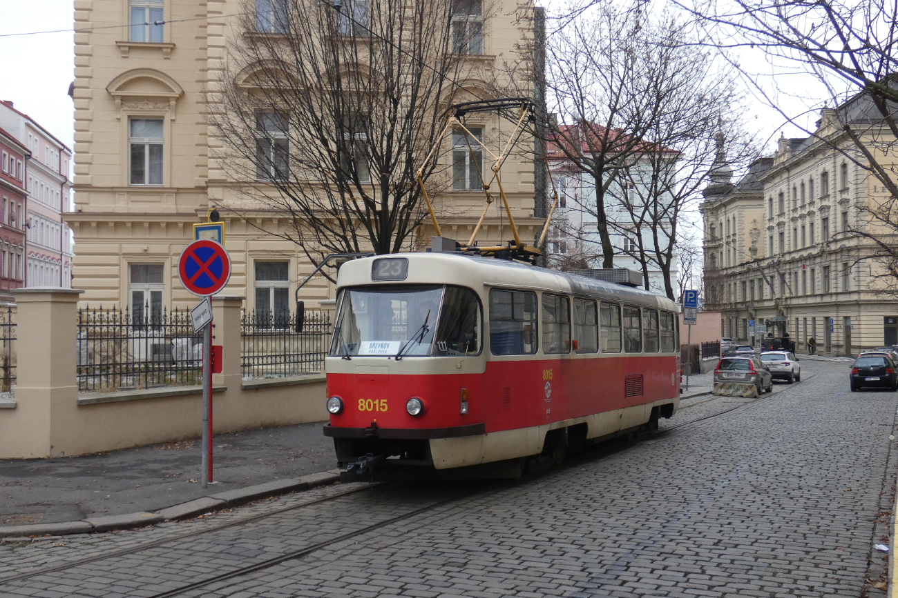 Прага, Tatra T3M2-DVC № 8015 Прага, Tatra T3M2-DVC № 8015