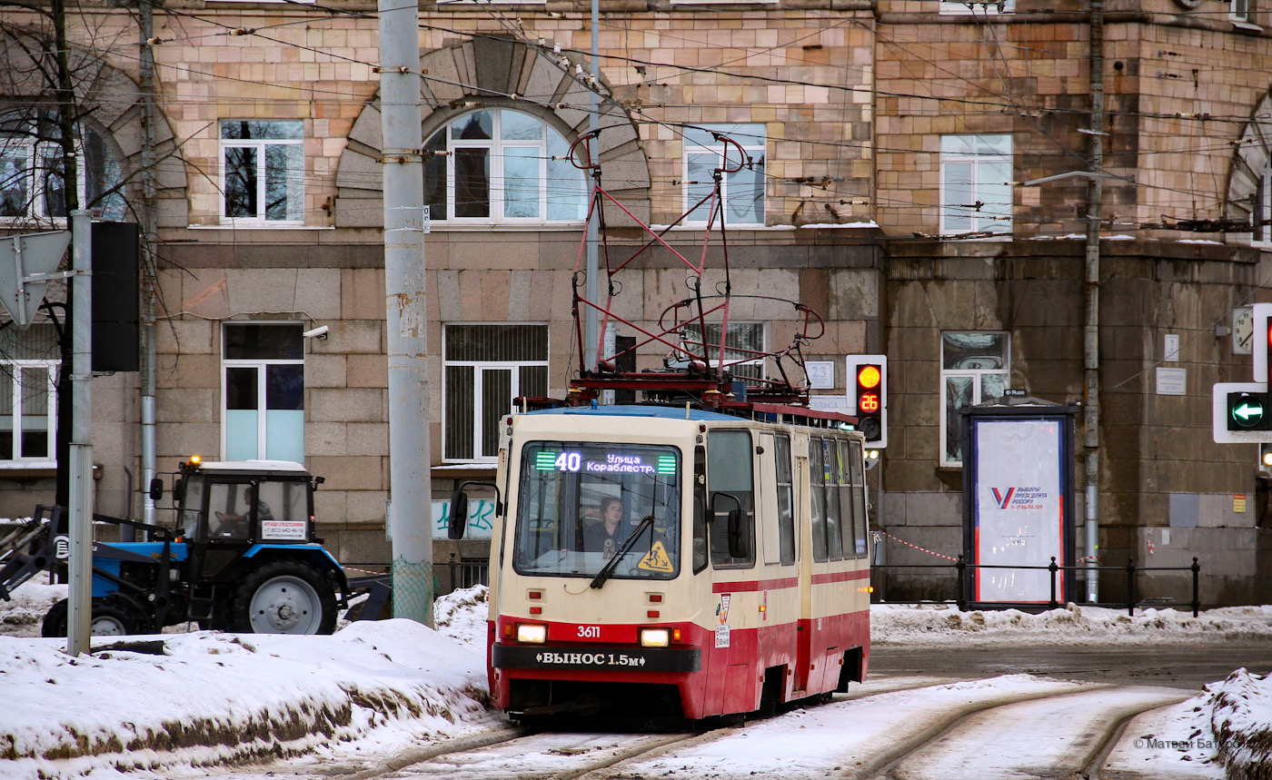 Санкт-Петербург, ТС-77 № 3611