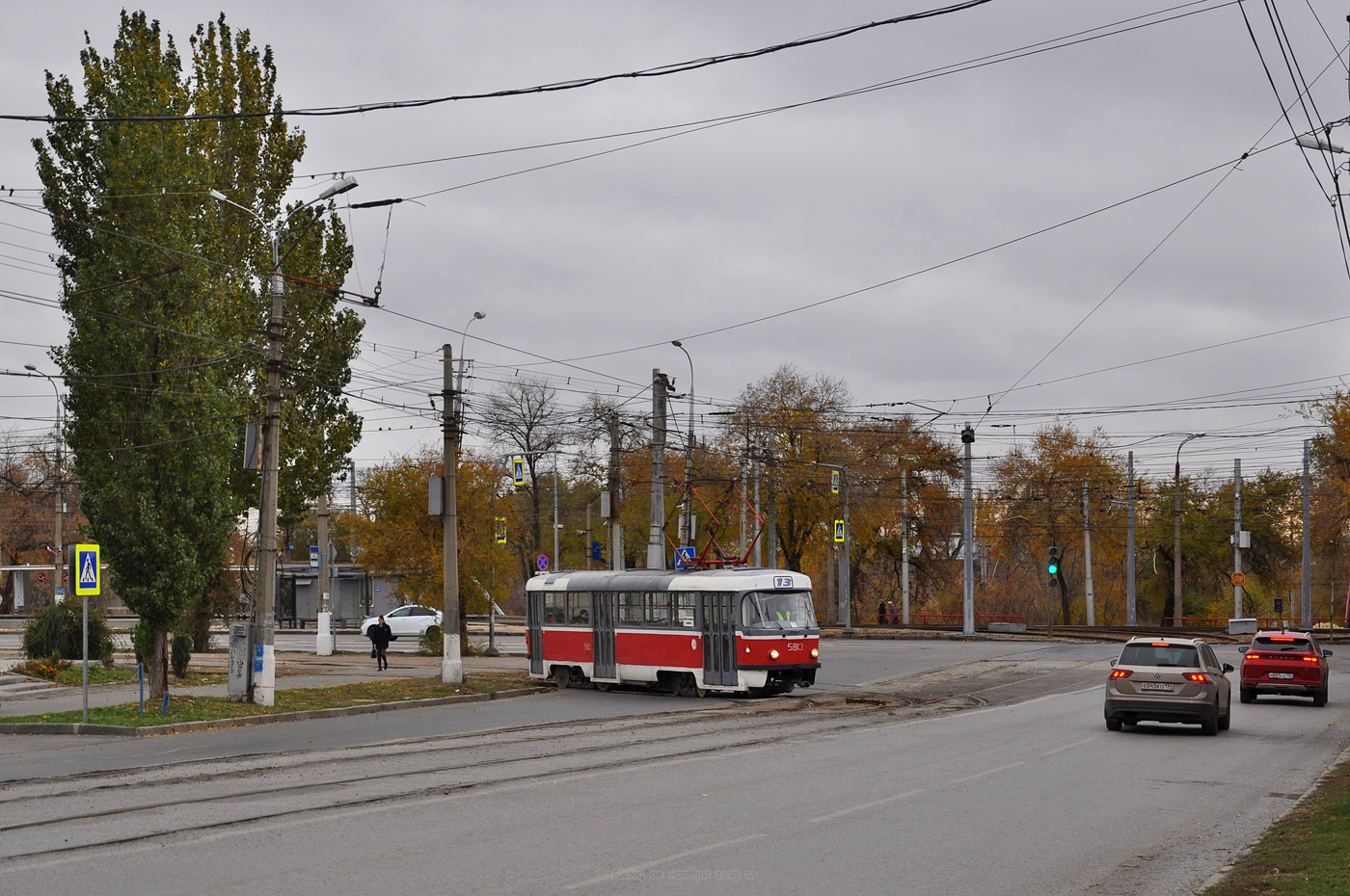 Волгоград, Tatra T3SU № 5813