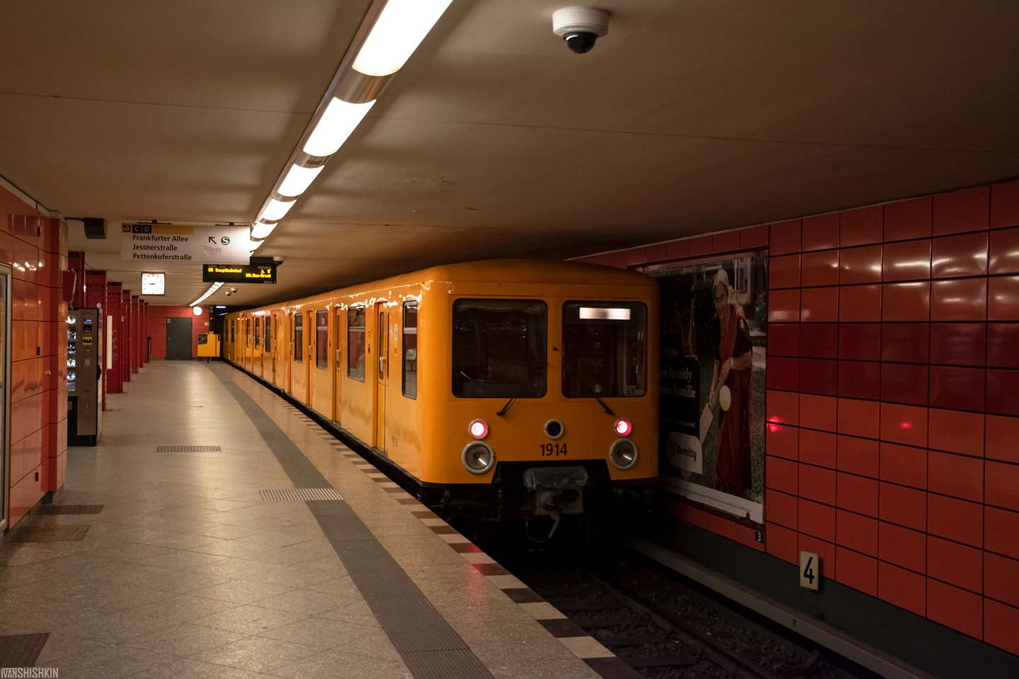 Берлин, BVG EIII.5 № 1914; Берлин — U-Bahn — линия U5